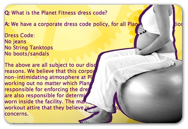 Pregnant woman claims Planet Fitness kicked her out for bared baby bump -  PR Daily