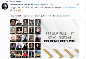Golden Globes shares winners on Twitter, 58% of workers report constantly checking messages, and CDC admits to communication mistakes