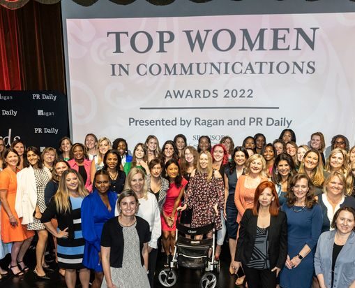 The winners of Top Women in Communications Awards for 2022, by Ragan and PR Daily