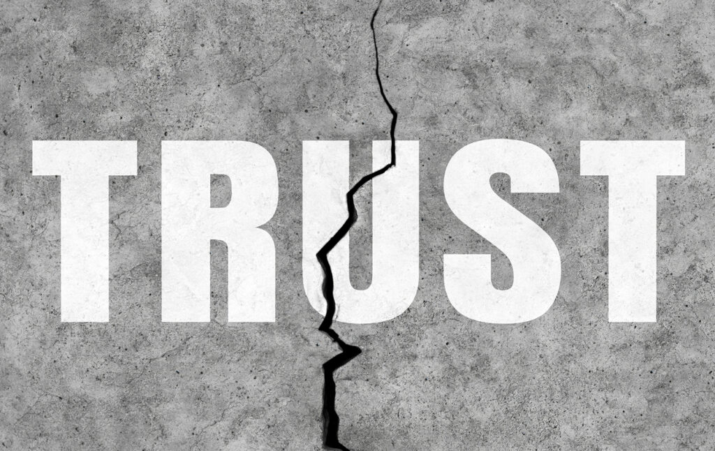 The credibility debt organizations accumulate before a crisis