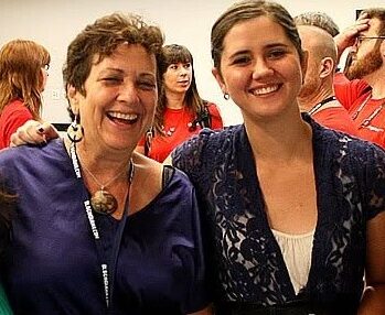 Allison Carter and Lorraine Ball